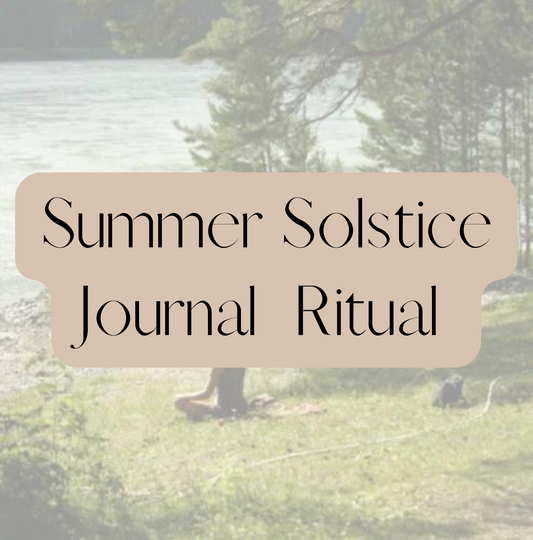 A Journal Prompt for Feeling Grounded