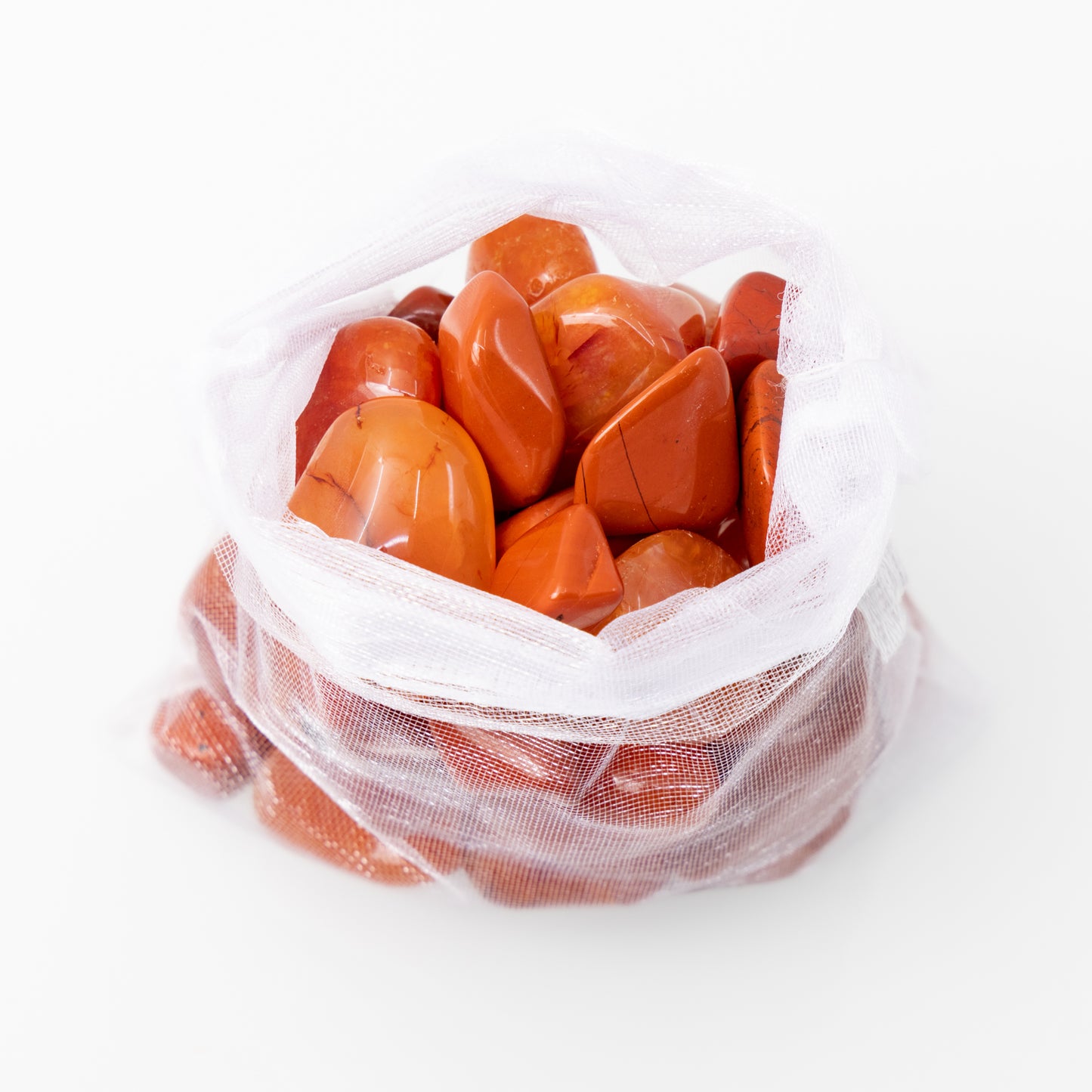 Confidence + Creativity Crystal Mug with Carnelian and Red Jasper Crystals