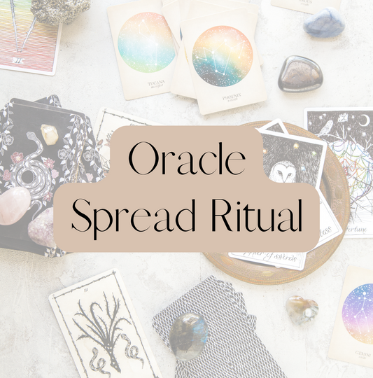 Embracing the Path of Self-Love and Connection: An Oracle Spread Ritual