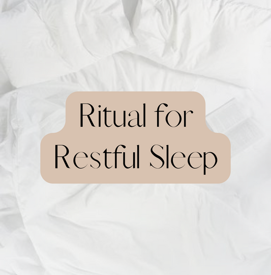 An Evening Ritual for Restful Sleep