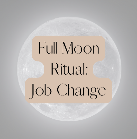 Harnessing the Power of the Full Moon: A Trust and Intuition Ritual for Your Job Change